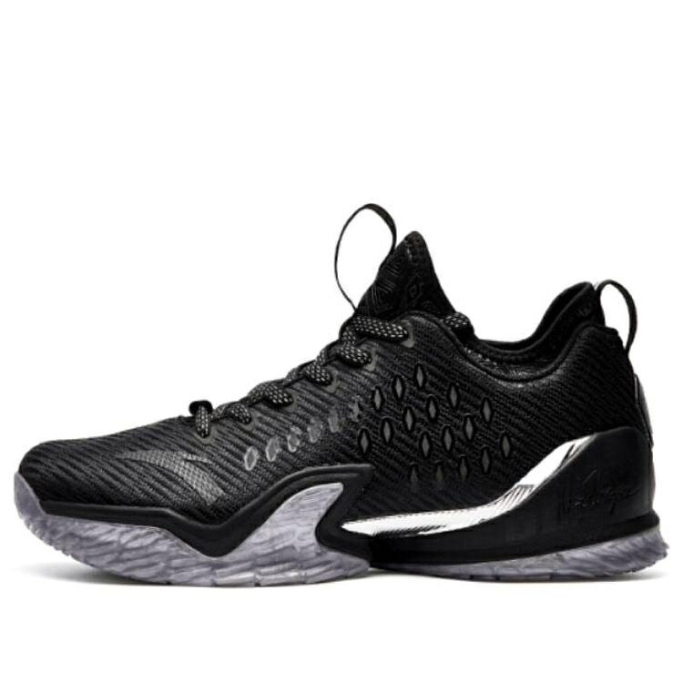 黒いこと 黒いこと しろがね色 しろがね色 \u0027BLACK PANTHER\u0027 スニーカー メンズ ANTA KT3 LOW X MARVEL 11811101-1 / BLACK SILVER