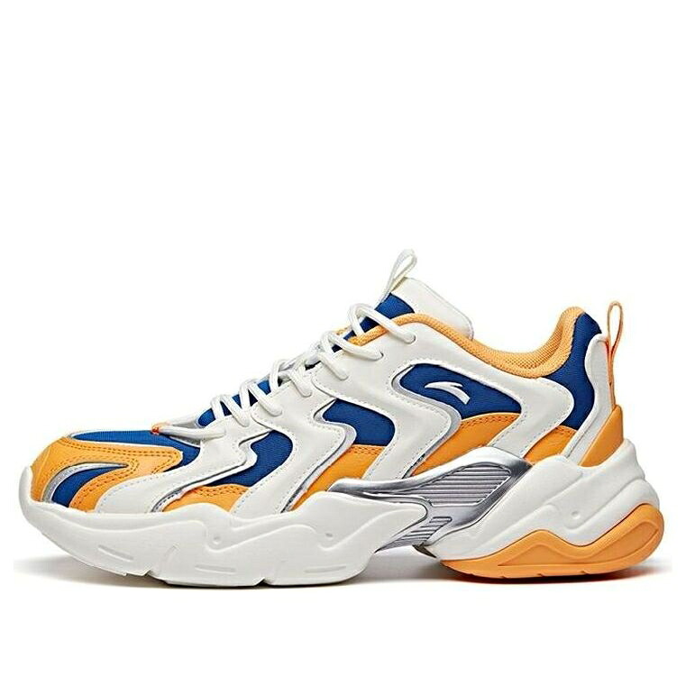 グランド 黄色 イエロー 白色 ホワイト 青色 ブルー 'WHITE BLUE' スニーカー メンズ ANTA GRAND SLAM YELLOW 112018882-3 / WHITE YELLOW BLUE