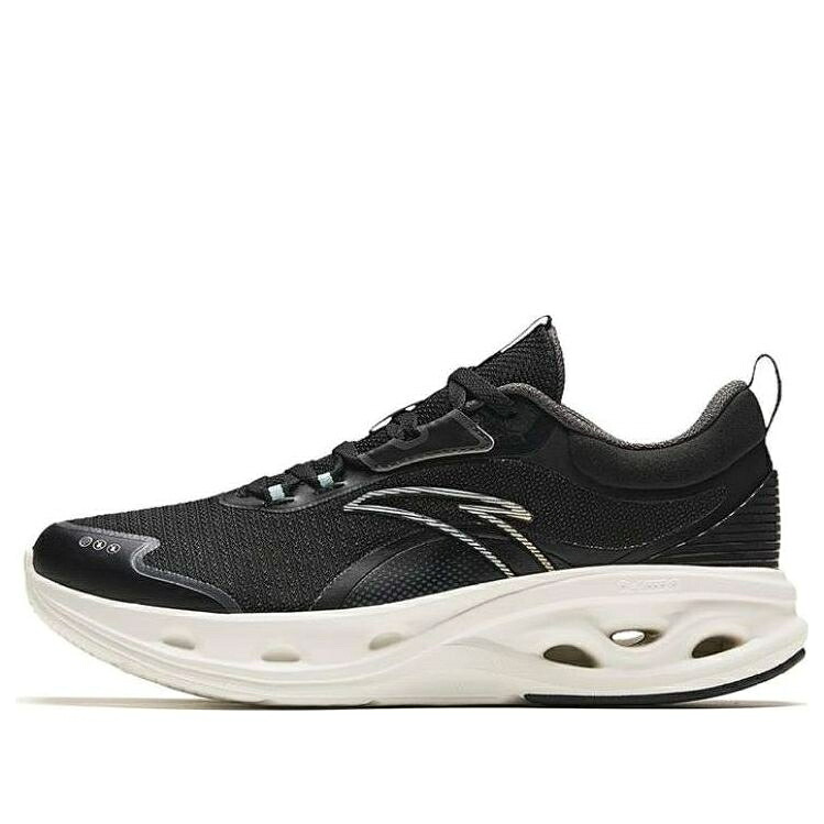 スニーカー 運動すること靴 黒いこと 黒いこと 白いこと 白いこと \u0027BLACK WHITE\u0027 スニーカー レディース ANTA (WMNS) RUNNING SHOES 922345575-4 / BLACK WHITE
