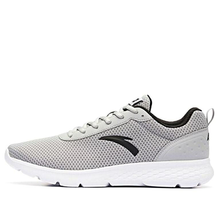 つづき物 黒いこと 黒いこと 薄墨色 薄墨色 白いこと 白いこと \u0027GREY WHITE\u0027 スニーカー メンズ ANTA RUNNING SERIES SNEAKERS BLACK 91915525-4 / GREY BLACK WHITE