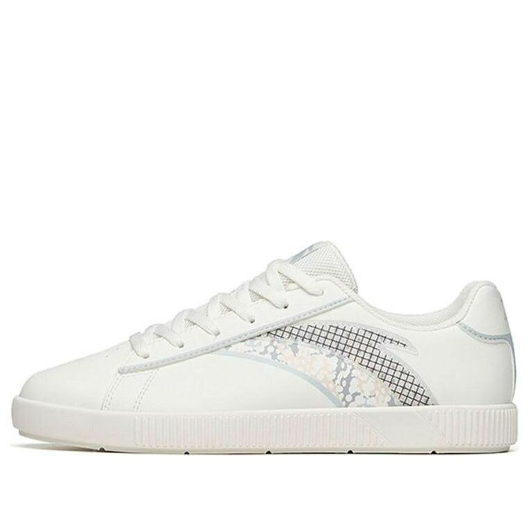 シリーズ アイボリー 白色 ホワイト 灰色 グレー 緑 グリーン 'WHITE GREEN' スニーカー レディース ANTA (WMNS) SKATEBOARDING SERIES SNEAKERS 122228060-3 / IVORY WHITE GREY GREEN｜スニケス