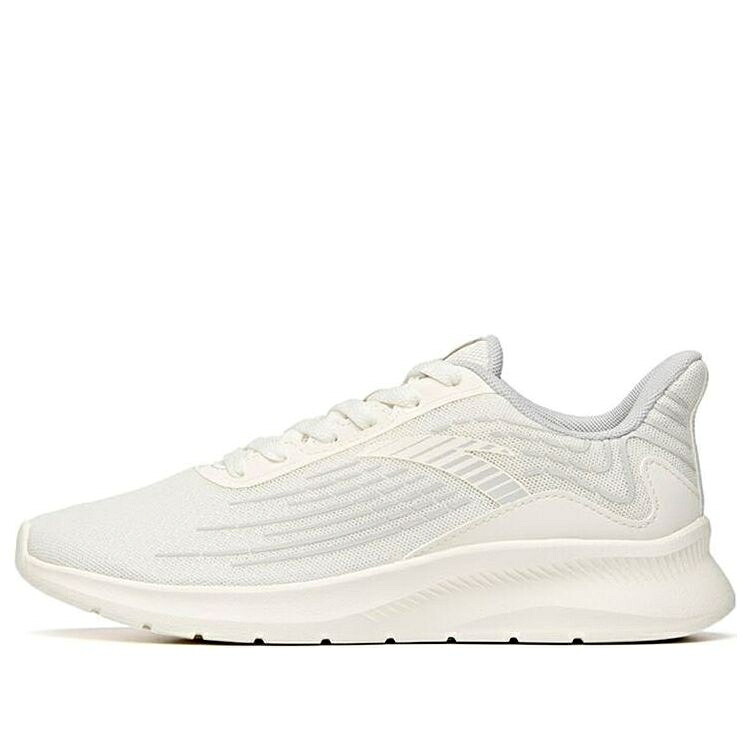 続きもの 白いこと 白いこと 薄墨色 薄墨色 \u0027WHITE GREY\u0027 スニーカー レディース ANTA (WMNS) RUNNING SERIES SNEAKERS 122115577-2 / WHITE GREY