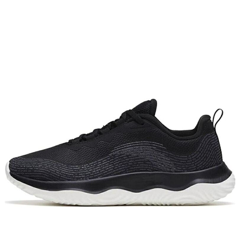 ぼうぜん自失 黒いこと 黒いこと 薄墨色 薄墨色 \u0027BLACK GREY\u0027 スニーカー レディース ANTA (WMNS) SHOCK THE WALKER LOW 122317719-2 / BLACK GREY