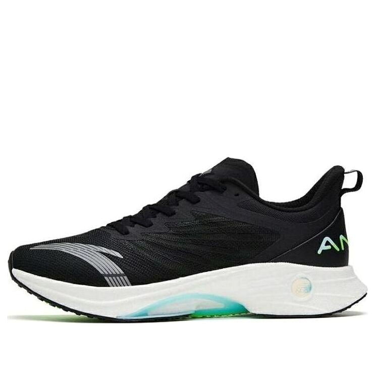 黒いこと 黒いこと 緑 緑であること 3.0 \u0027BLACK GREEN\u0027 スニーカー メンズ ANTA MACH 112325583-11 / BLACK GREEN