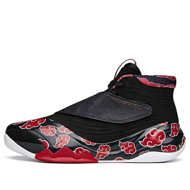 黒いこと 黒いこと 赤 赤いこと \u0027AKATSUKI\u0027 スニーカー メンズ ANTA X NARUTO KLAY THOMPSON 6 112131101-7 / BLACK RED