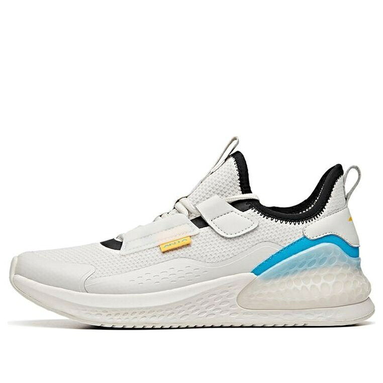 スニーカー 運動すること靴 黒いこと 黒いこと 白いこと 白いこと 青味 青み \u0027WHITE BLUE\u0027 スニーカー メンズ ANTA C37 RUNNING SHOES BLACK 912035532-3 / WHITE BLACK BLUE