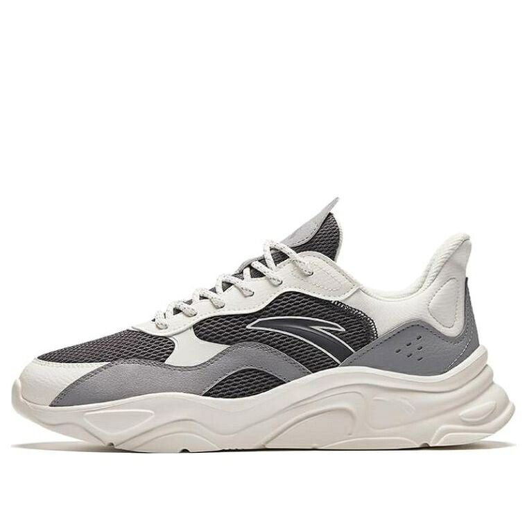 灰色 グレー 白色 ホワイト 'WHITE GREY' スニーカー メンズ ANTA MILLENNIUM 912348826-11 / GREY WHITE｜スニケス