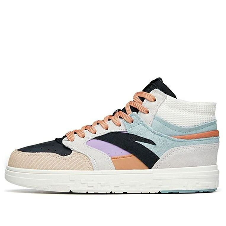 表どおりどんぶり鉢 ミッド 白いこと 白いこと \u0027WHITE MULTICOLOR\u0027 スニーカー レディース ANTA (WMNS) STREETBALL MID MULTI-COLOR\u0027 122218052-3 / WHITE MULTI COLOR