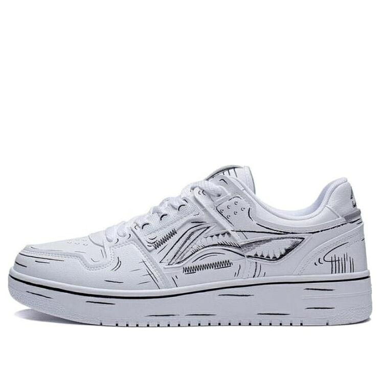 リーニン 白いこと 白いこと 黒いこと 黒いこと \u0027WHITE BLACK\u0027 スニーカー メンズ LI-NING TIANJI AGCT375-2 / WHITE BLACK