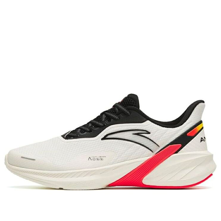 黒いこと 黒いこと 白いこと 白いこと 赤 赤いこと 黄味がかった 黄色 4.0 \u0027WHITE RED\u0027 スニーカー メンズ ANTA THE STING MESH BLACK 112315520-2 / WHITE BLACK RED YELLOW