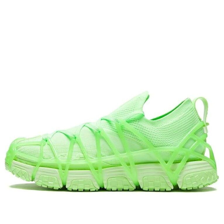 リーニン はやりっ児 緑 緑であること \u0027NEON GREEN\u0027 スニーカー メンズ LI-NING MIX ACE AZGS029-2 / GREEN
