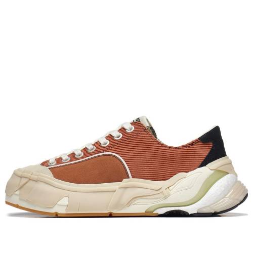 リーニン スケート スニーカー 運動靴 茶色 ブラウン 青色 ブルー ベージュ 'BROWN BLUE' スニーカー メンズ LI-NING WUJI SKATE SHOES AZGT081-3 / BROWN BLUE BEIGE｜スニケス