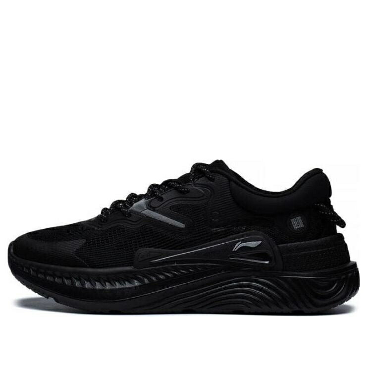 リーニン 点火装置 黒いこと 黒いこと \u0027BLACK\u0027 スニーカー メンズ LI-NING SPARK LITE AGLT101-3 / BLACK