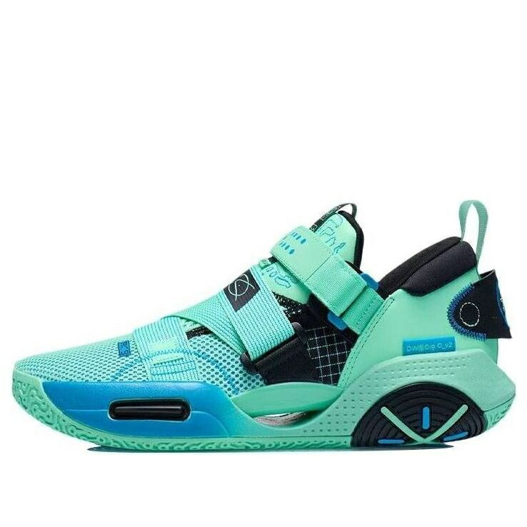 リーニン ウェイド シティ アズール 緑 緑であること 黒いこと 黒いこと \u0027NEON GREEN\u0027 スニーカー メンズ LI-NING WADE ALL CITY 9 V2 AZURE ABAR049-3 / NEON AZURE GREEN BLACK