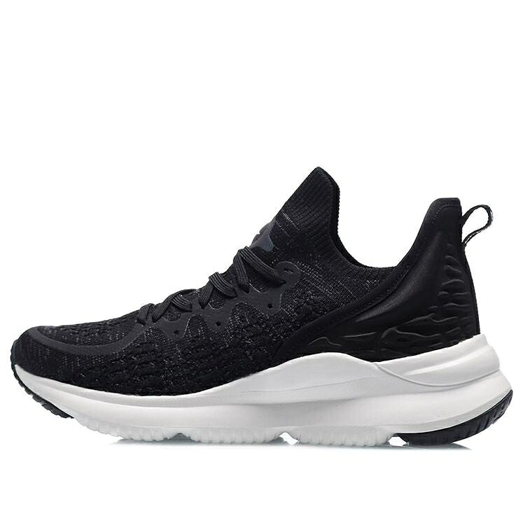 リーニン 黒いこと 黒いこと 白いこと 白いこと \u0027BLACK WHITE\u0027 スニーカー レディース LI-NING (WMNS) EAZGO AREQ024-1 / BLACK WHITE