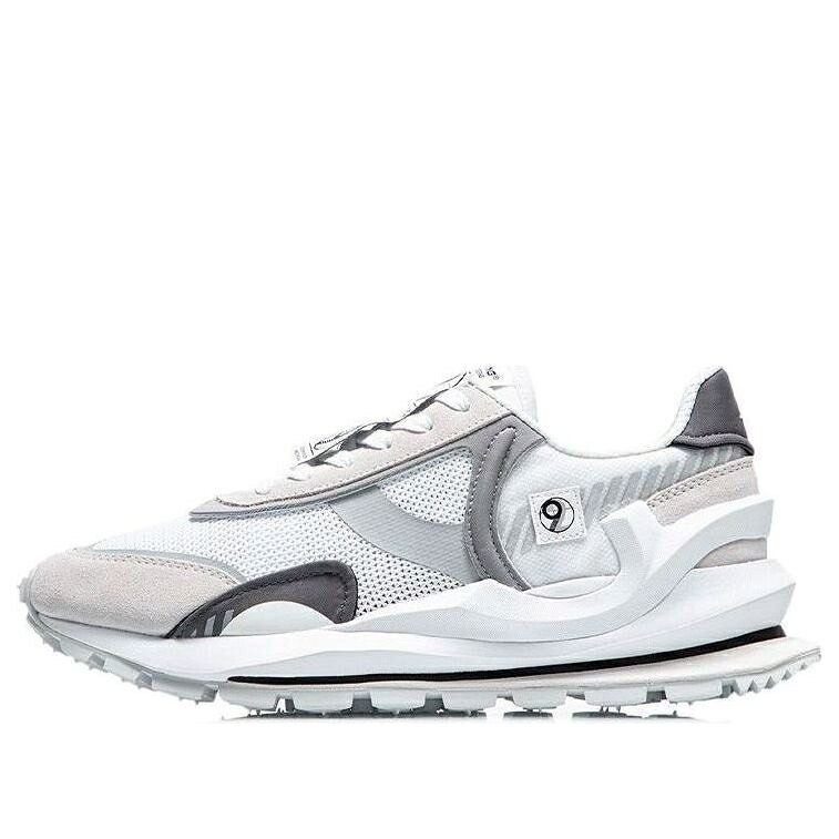 リーニン 薄墨色 薄墨色 白いこと 白いこと \u0027GREY WHITE\u0027 スニーカー メンズ LI-NING ETERNAL 92 PARIS FASHION WEEK AGCR047-1 / GREY WHITE