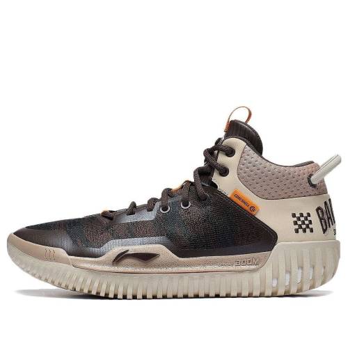 リーニン 黒色 ブラック 茶色 ブラウン ベージュ 'BLACK BROWN' スニーカー メンズ LI-NING BADFIVE 3 ABFT025-1 / BLACK BROWN BEIGE 27,900円