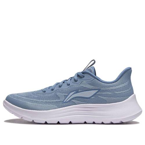 リーニン 青み 青色 白いこと 白いこと \u0027BLUE WHITE\u0027 スニーカー メンズ LI-NING LIGHT FEATHER ARSU021-3 / BLUE WHITE