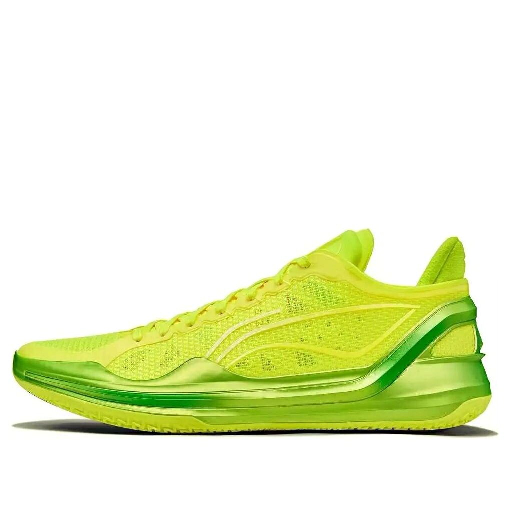 リーニン 黄味がかった 黄色 緑 緑であること \u0027NEON GREEN\u0027 スニーカー メンズ LI-NING LIREN 4 V2 LOW YELLOW ABAU037-12 / NEON YELLOW GREEN