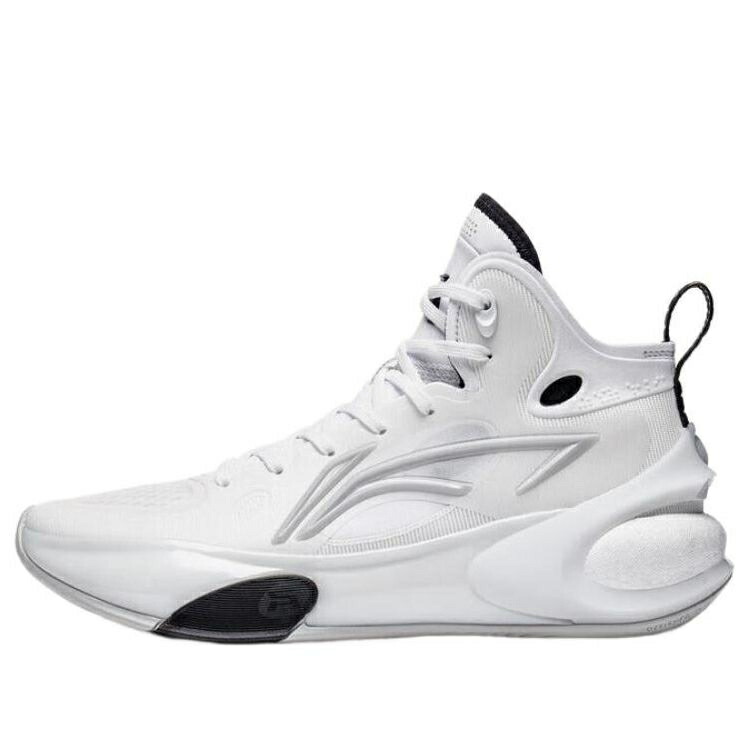リーニン ミッド 黒いこと 黒いこと 白いこと 白いこと \u0027BLACK WHITE\u0027 スニーカー メンズ LI-NING YUSHUAI 17 MID ABAT043-4 / BLACK WHITE