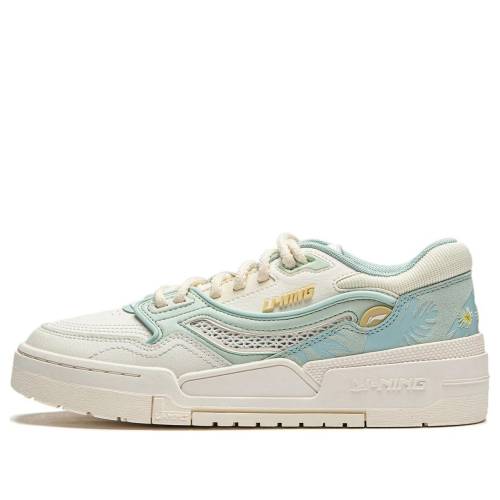リーニン ベージュ 青み 青色 黄味がかった 黄色 \u0027BEIGE BLUE\u0027 スニーカー レディース LI-NING (WMNS) 001 BTC AGCU054-2 / BEIGE BLUE YELLOW