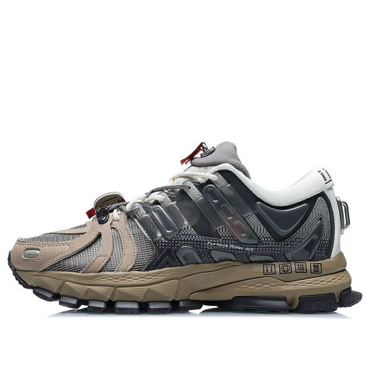 リーニン エース 灰色 グレー ベージュ 1.5 'GREY BEIGE' スニーカー メンズ LI-NING FURIOUS RIDER ACE ARHR129-1 / GREY BEIGE