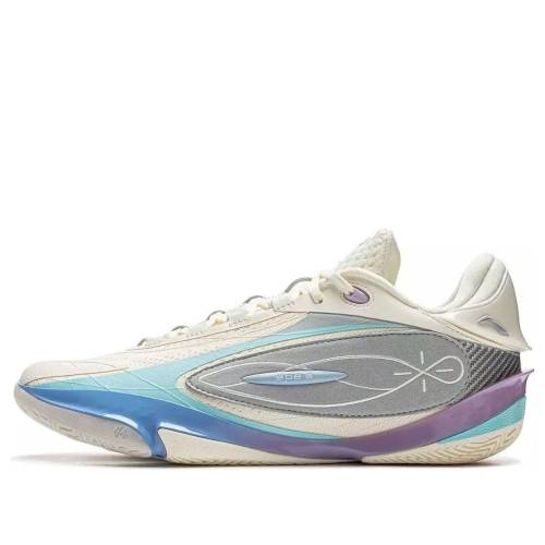 リーニン ウェイド ウルトラ ベージュ 紫 パープル 青碧 青碧 \u0027COTTON CANDY\u0027 スニーカー メンズ LI-NING WADE 808 5 ULTRA ABAV015-4 / BEIGE PURPLE BLUE TEAL