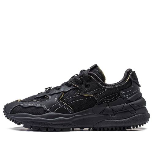 リーニン 黒いこと 黒いこと \u0027BLACK\u0027 スニーカー レディース LI-NING (WMNS) COUNTERFLOW ORIGIN 2 AGCT324-1 / BLACK