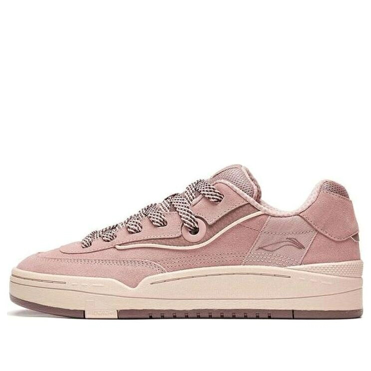 リーニン 滑る スニーカー 運動すること靴 サクラ色 ベージュ \u0027PINK BEIGE\u0027 スニーカー メンズ LI-NING GOS 2000 PROFESSIONAL SKATE SHOES AEPT001-2 / PINK BEIGE
