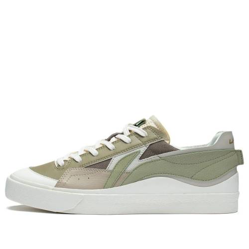 リーニン 滑る スニーカー 運動すること靴 緑 緑であること オリーブ 白いこと 白いこと \u0027OLIVE WHITE\u0027 スニーカー メンズ LI-NING FASHION SKATE SHOES GREEN AGCT161-3 / OLIVE GREEN WHITE