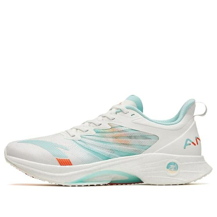 白いこと 白いこと 青み 青色 橙 オレンジ色 3.0 \u0027WHITE BLUE\u0027 スニーカー メンズ ANTA MACH LIGHT 112325583-4 / WHITE BLUE ORANGE
