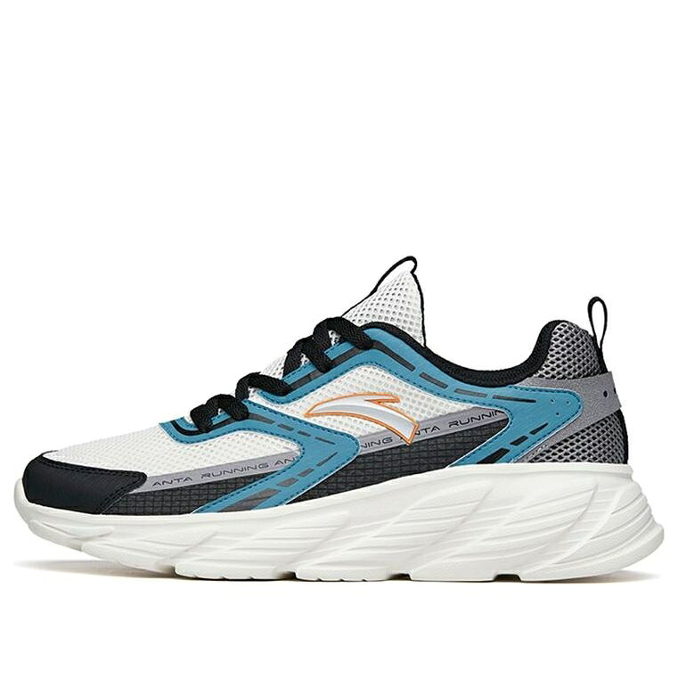 シリーズ 灰色 グレー 白色 ホワイト 黒色 ブラック 青色 ブルー 橙 オレンジ 'WHITE BLUE' スニーカー メンズ ANTA RUNNING SERIES SNEAKERS GREY 112225573-2 / WHITE BLACK BLUE ORANGE GREY
