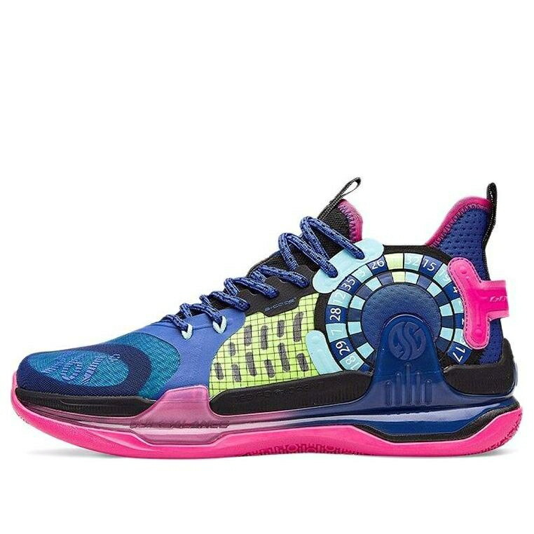 青色 ブルー ピンク 'BLUE PINK' スニーカー メンズ 361 DEGREES 361 DEGREES AG1 SE AARON GORDON BRIGHT 672131111-1 / BLUE PINK