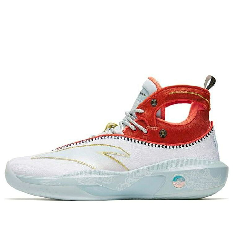 白いこと 白いこと 赤 赤いこと \u0027QI SHENG\u0027 スニーカー メンズ ANTA KLAY THOMPSON 8 TIAN DA 112241101-9 / WHITE RED