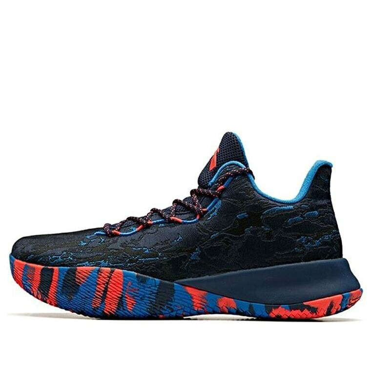紺色 ネイビー 青色 ブルー 橙 オレンジ 'NAVY ORANGE' スニーカー メンズ ANTA VIPER LOW 11941621-6 / NAVY BLUE ORANGE｜スニケス