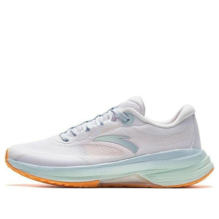 つづき物 橙 オレンジ色 白いこと 白いこと 青み 青色 \u0027BLUE WHITE\u0027 スニーカー レディース ANTA (WMNS) RUNNING SERIES SNEAKERS ORANGE 122335585-2 / WHITE BLUE ORANGE