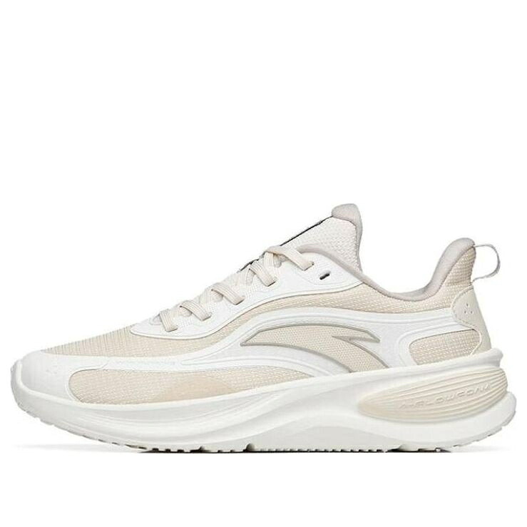 つづき物 白いこと 白いこと ベージュ \u0027WHITE BEIGE\u0027 スニーカー レディース ANTA (WMNS) RUNNING SERIES SNEAKERS 122245571-2 / WHITE BEIGE