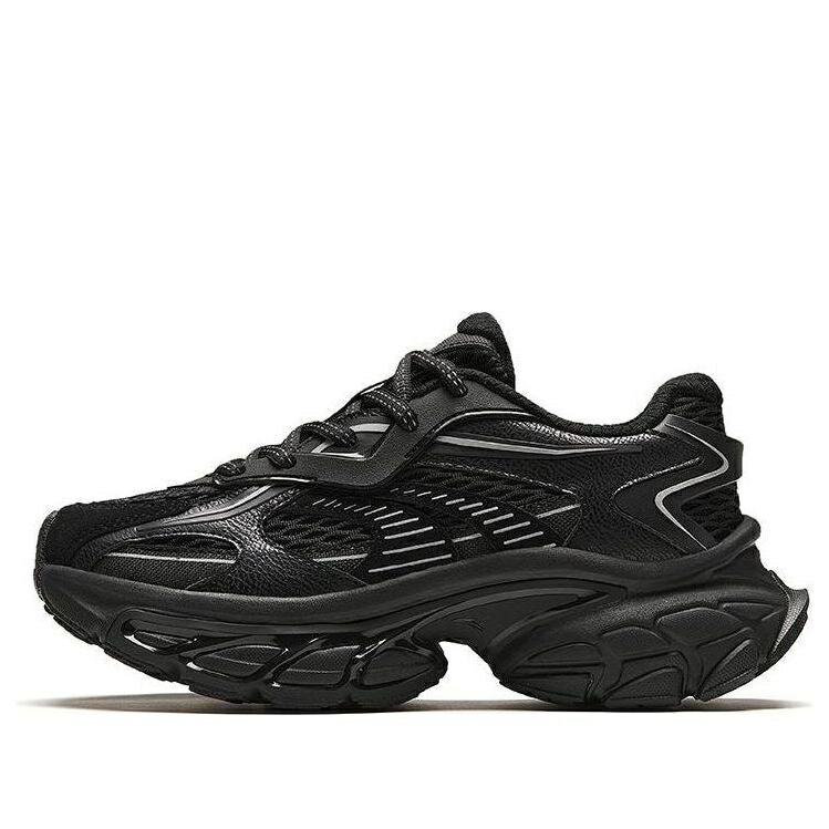 スニーカー 運動すること靴 黒いこと 黒いこと 白いこと 白いこと \u0027BLACK WHITE\u0027 スニーカー レディース ANTA (WMNS) STAR MOON DAD SHOES 922418880-2 / BLACK WHITE