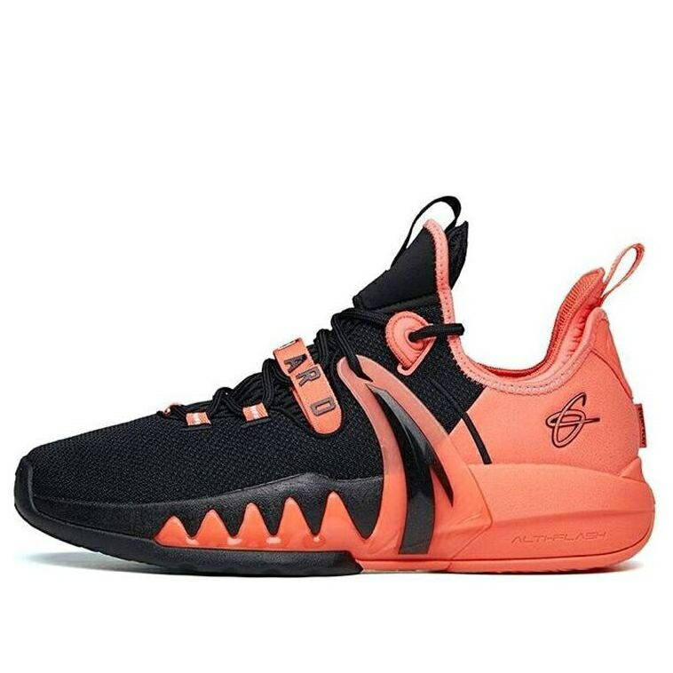 黒色 ブラック 橙 オレンジ 'VOLANT GAME' スニーカー メンズ ANTA GORDON HAYWARD 2 112131103-3 / BLACK ORANGE