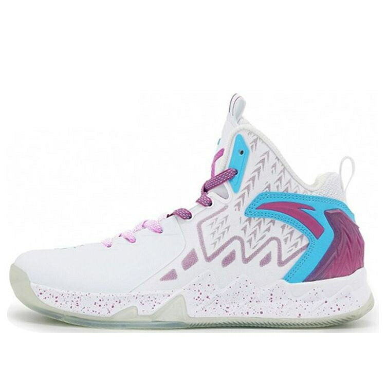 白色 ホワイト 赤 レッド 青色 ブルー 'WHITE RED' スニーカー メンズ ANTA KLAY THOMPSON 2 112031102S-2 / WHITE RED BLUE