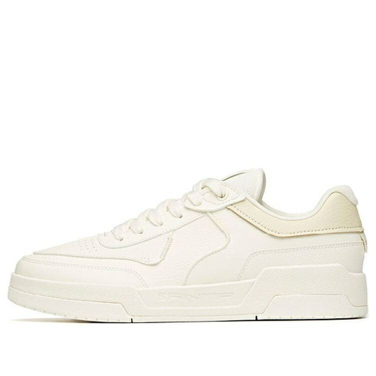 スニーカー 運動靴 白色 ホワイト 黄色 イエロー 'WHITE YELLOW' スニーカー メンズ ANTA SKATEBOARDING SHOES 912118081-2 / WHITE YELLOW