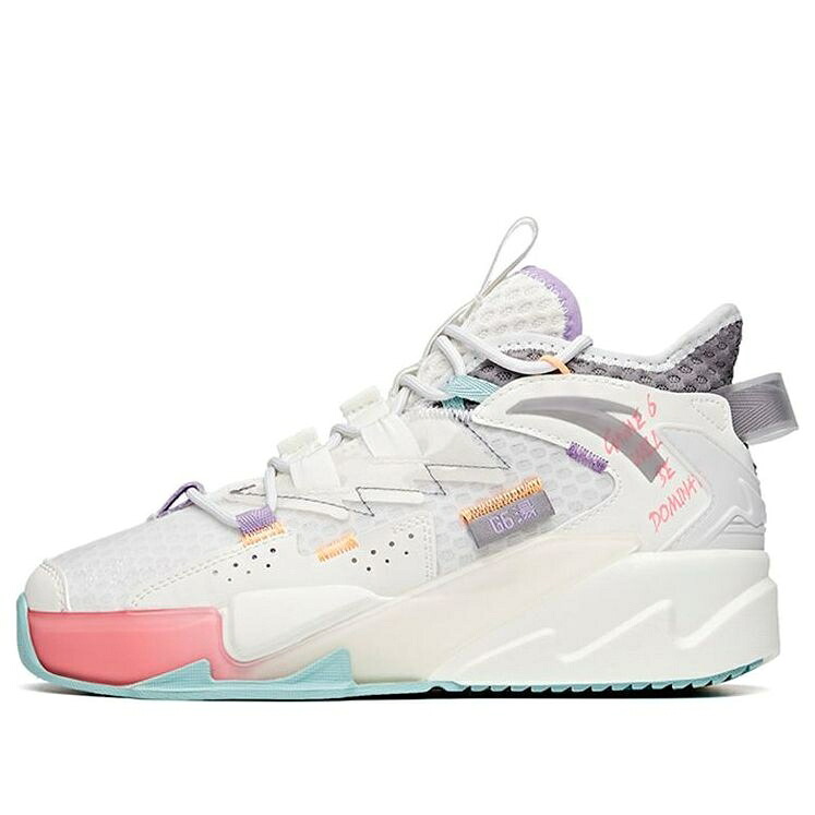 薄墨色 薄墨色 白いこと 白いこと サクラ色 \u0027WHITE PINK\u0027 スニーカー レディース ANTA (WMNS) G6 GREY 122128089-2 / WHITE GREY PINK