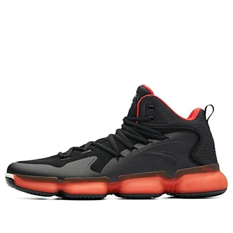 篭球 スニーカー 運動すること靴 黒いこと 黒いこと 白いこと 白いこと 赤 赤いこと \u0027BLACK RED\u0027 スニーカー メンズ ANTA X NASA SEEED 60TH ANNIVERSARY BASKETBALL SHOES 91831191-5 / BLACK WHITE RED