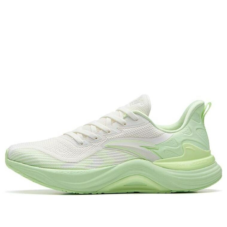 象牙色 緑 緑であること 2.5 \u0027IVORY GREEN\u0027 スニーカー レディース ANTA (WMNS) CHUANG 122235582-7 / IVORY FLUORESCENT GREEN