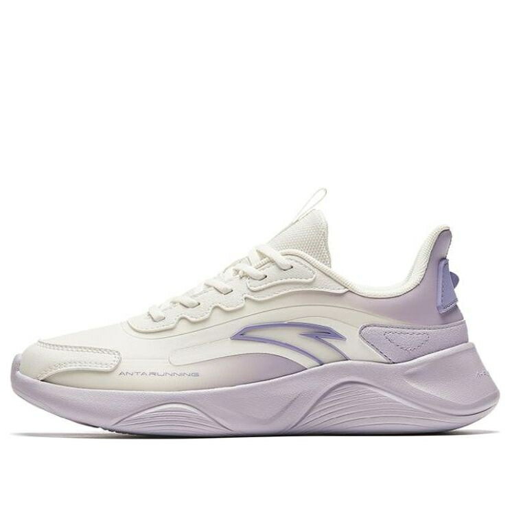 白いこと 白いこと 紫 パープル \u0027WHITE PURPLE\u0027 スニーカー レディース ANTA (WMNS) THE CLOUD 922355540-7 / WHITE PURPLE