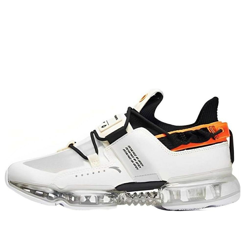 黒色 ブラック 白色 ホワイト 橙 オレンジ 'WHITE ORANGE' スニーカー メンズ ANTA PAKISTAN BLACK 112025530-2 / WHITE BLACK ORANGE
