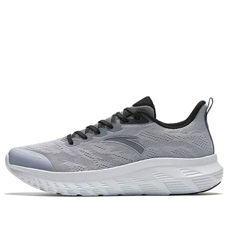 灰色 グレー 黒色 ブラック 白色 ホワイト 'GREY' スニーカー メンズ ANTA LIGHT CLOUD 112345530-1 / GREY BLACK WHITE｜スニケス