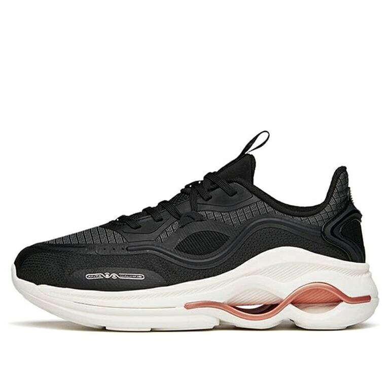 形づくる つづき物 黒いこと 黒いこと 白いこと 白いこと \u0027BLACK\u0027 スニーカー レディース ANTA (WMNS) TRAINING SERIES LOW 122147722-4 / BLACK WHITE