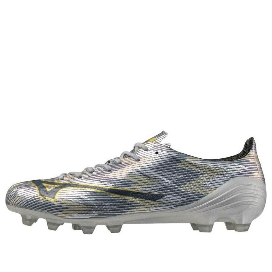 ミズノ アルファ しろがね色 しろがね色 ゴールド \u0027PLATINUM GOLD\u0027 スニーカー メンズ MIZUNO ALPHA 2 JAPAN FG SILVER PACK P1GA256004 / SILVER GOLD