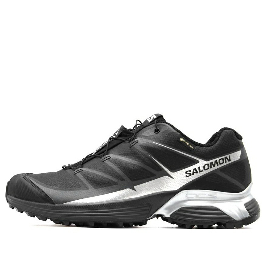 サロモン ゴアテックス 黒いこと 黒いこと しろがね色 しろがね色 \u0027BLACK SILVER\u0027 スニーカー メンズ SALOMON XT-PATHWAY GORE-TEX 475775 / BLACK SILVER